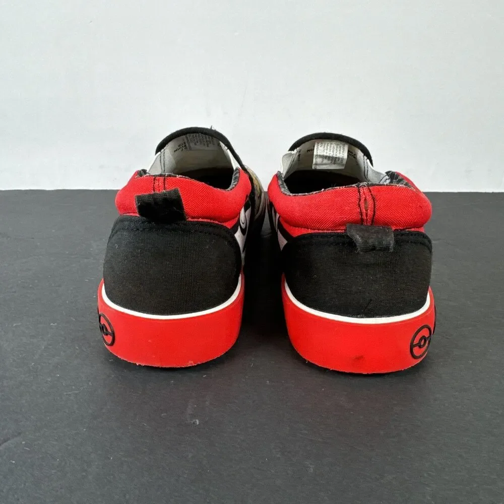 Ground UP Pokemon Slip-On Canvas Sneaker Shoes Youth / Men’s Size‎ 6
